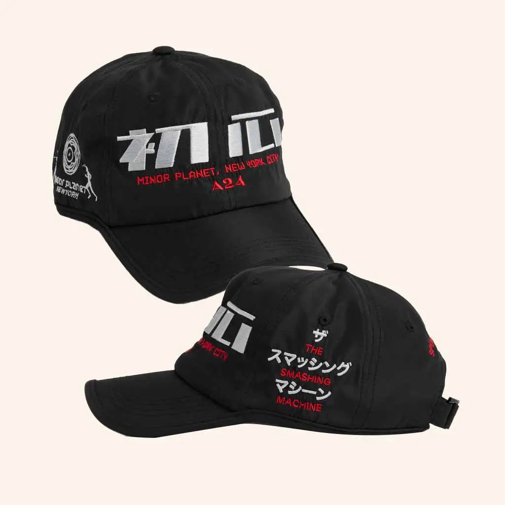 A24films Merch The Smashing Machine X Minor Planet Embroidered Hat Gifts For Him - Wear&Decor A24films Merch The Smashing Machine X Minor Planet Embroidered Hat Gifts For Him - Wear&Decor - Image 1