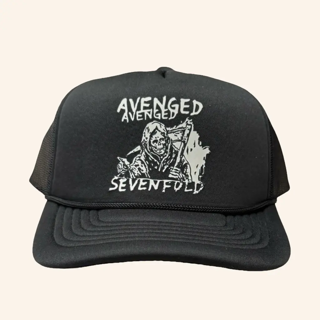 A7x World Merch Avenged Sevenfold Europe Tour Libad Trucker Hat Christmas Presents For Him - Wear&Decor