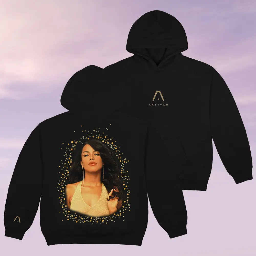 Aaliyah Merch Aaliyah Icon Black Hoodie Cool Clothes Presents For Music Lovers Aaliyah Merch Aaliyah Icon Black Hoodie Cool Clothes Presents For Music Lovers - Image 1