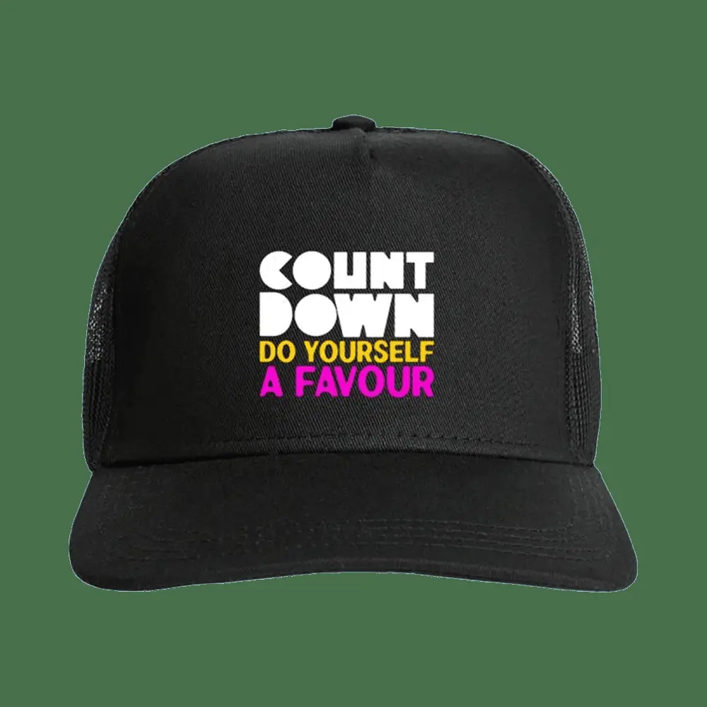Abc Merch Countdown Do Yourself A Favour Trucker Hat Best Father's Day Gifts For Dad -WearandDecor