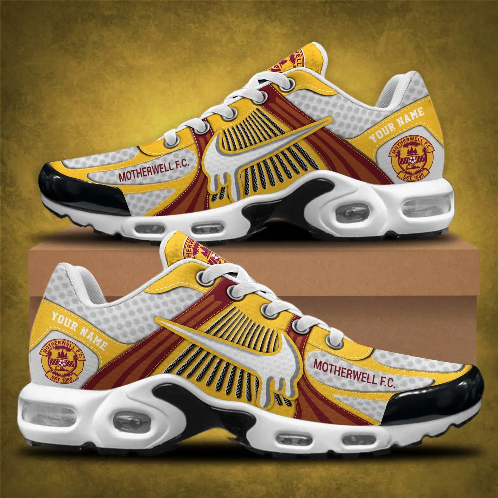 Aberdeen F.C. Air Max Plus Shoes Sneakers For Men And Women Aberdeen F.C. Air Max Plus Shoes Sneakers For Men And Women - Image 1