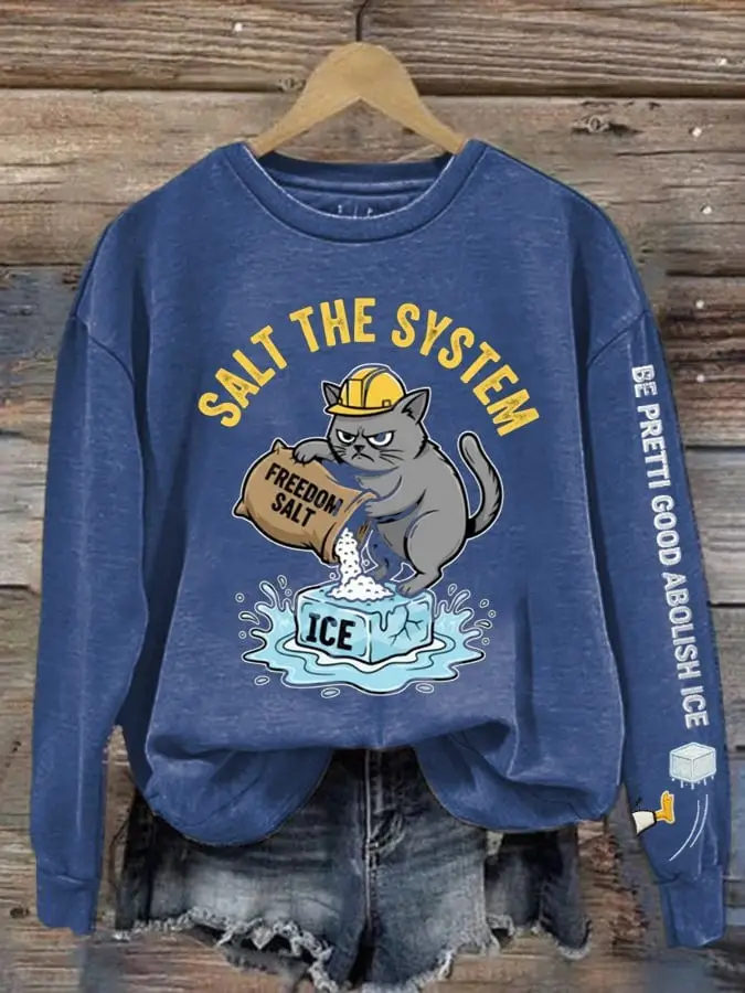 Abolish ICE Sweatshirt Women Political Protest Shirt Best Gift For Activists