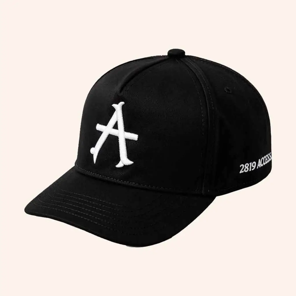 Access 2819 Merch Access A Embroidered Black Hat Best Christmas Gifts For Husband -WearandDecor