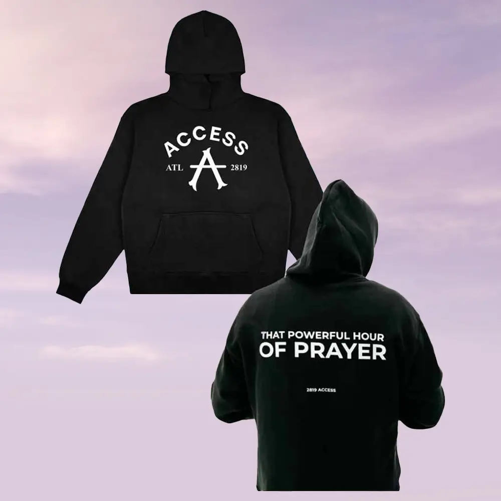 Access 2819 Merch Logo That Powerful Hour Of Prayer Hoodie Christian Gifts For Dad