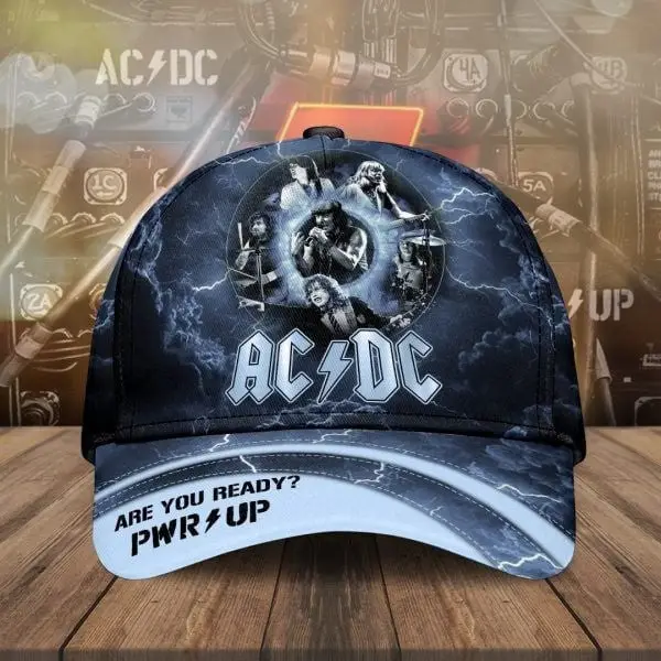 ACDC PWR UP Tour 2025 Hat ACDC Merch Are You Ready Hat -WearandDecor ACDC PWR UP Tour 2025 Hat ACDC Merch Are You Ready Hat -WearandDecor - Image 1