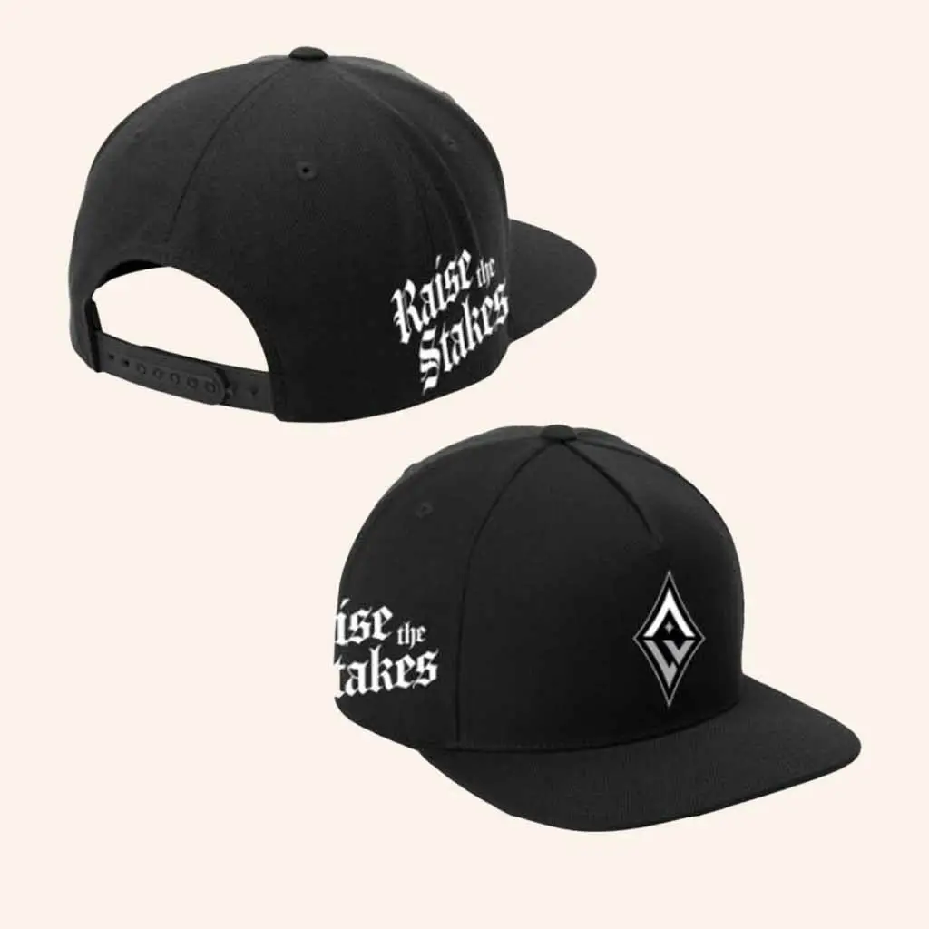 Aces Team Merch Las Vegas Aces Raise The Stakes 2025 Playoffs Hat Xmas Presents For Him -WearandDecor