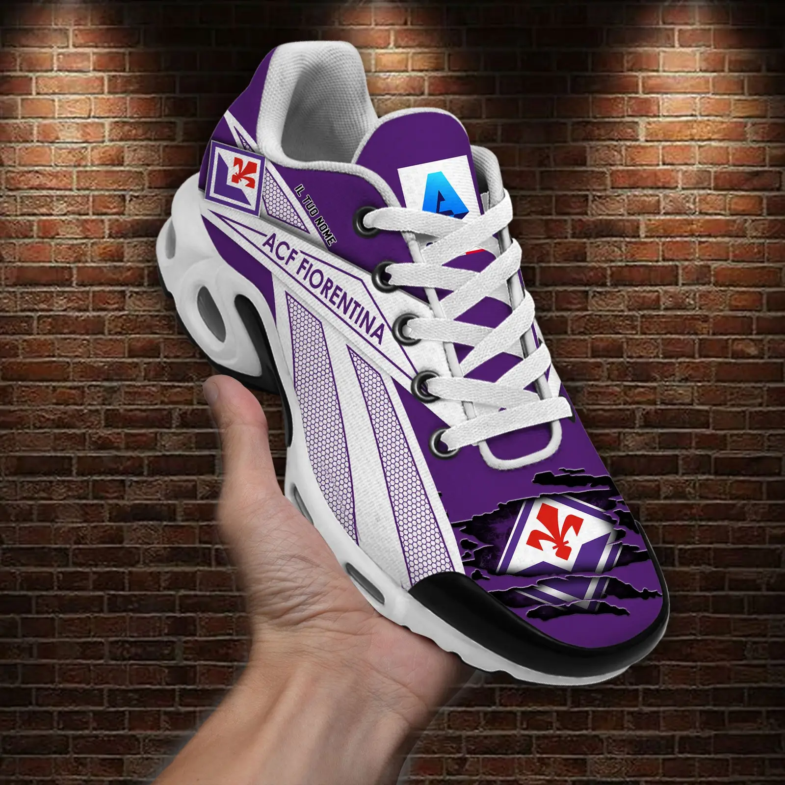 ACF Fiorentina Air Max Plus Shoes Sneakers For Men And Women ACF Fiorentina Air Max Plus Shoes Sneakers For Men And Women - Image 1