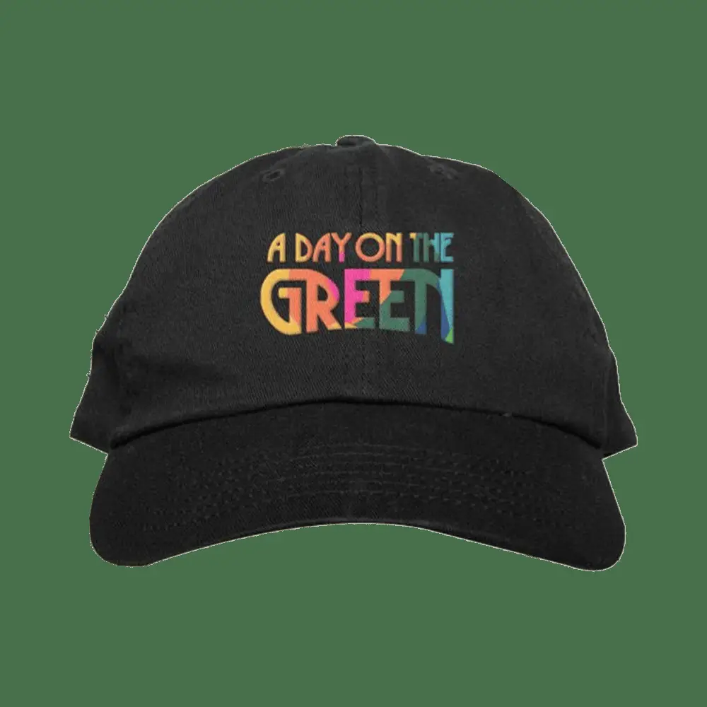 Adayonthegreen Merch Black Logo Cap Perfect Father's Day Gifts -WearandDecor