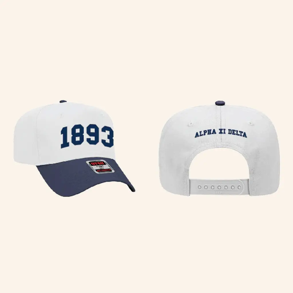 ADPI Merch 1893 Alpha Xi Delta Embroidered Hat Gifts For Daughter -WearandDecor