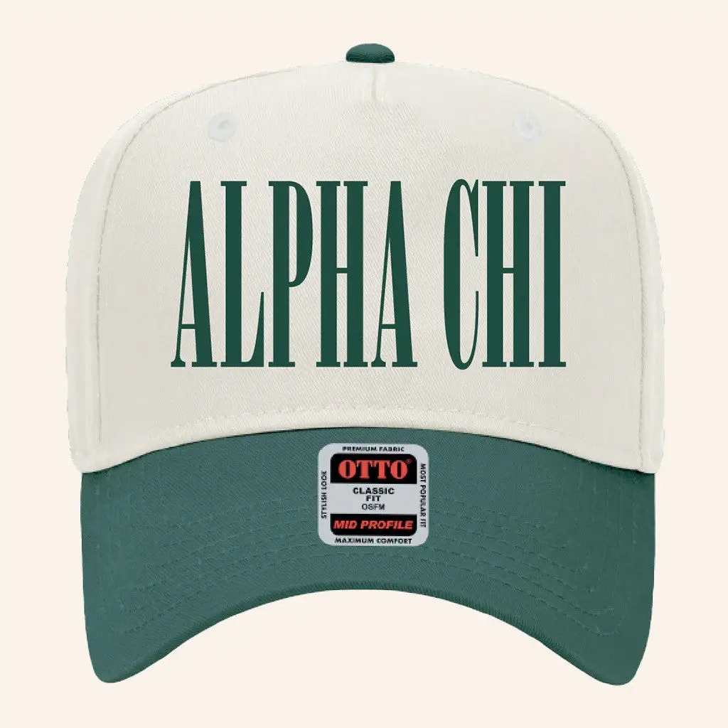ADPI Merch Alpha Chi Embroidered Hat Gift Ideas For Husband -WearandDecor