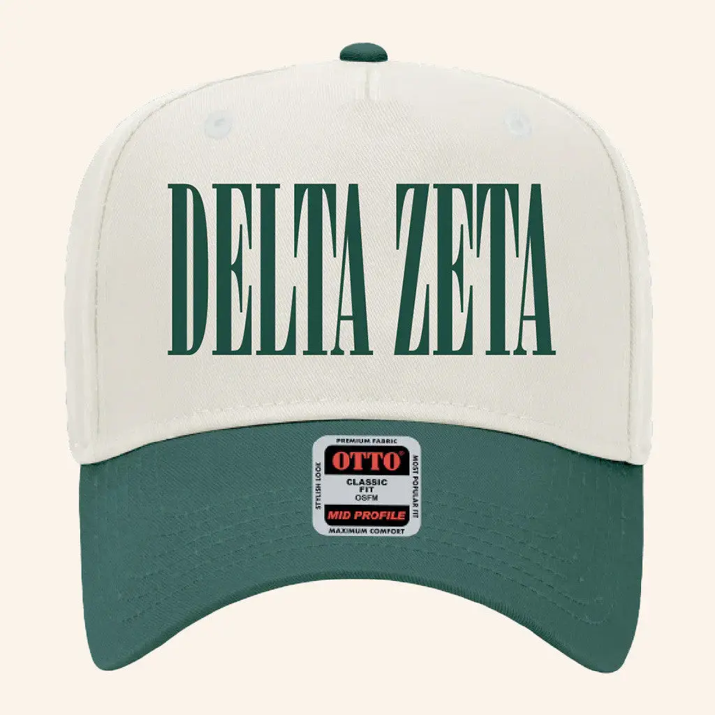ADPI Merch Delta Zeta Embroidered Hat Birthday Present For Husband -WearandDecor