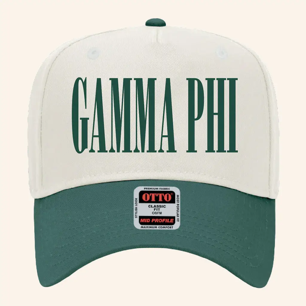 ADPI Merch Gamma Phi Embroidered Hat Birthday Present For Husband -WearandDecor