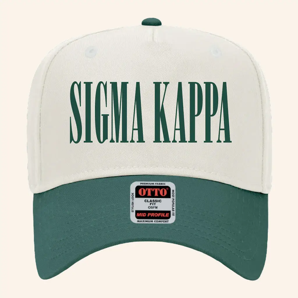 ADPI Merch Sigma Kappa Embroidered Hat Unique Gifts For Husband -WearandDecor