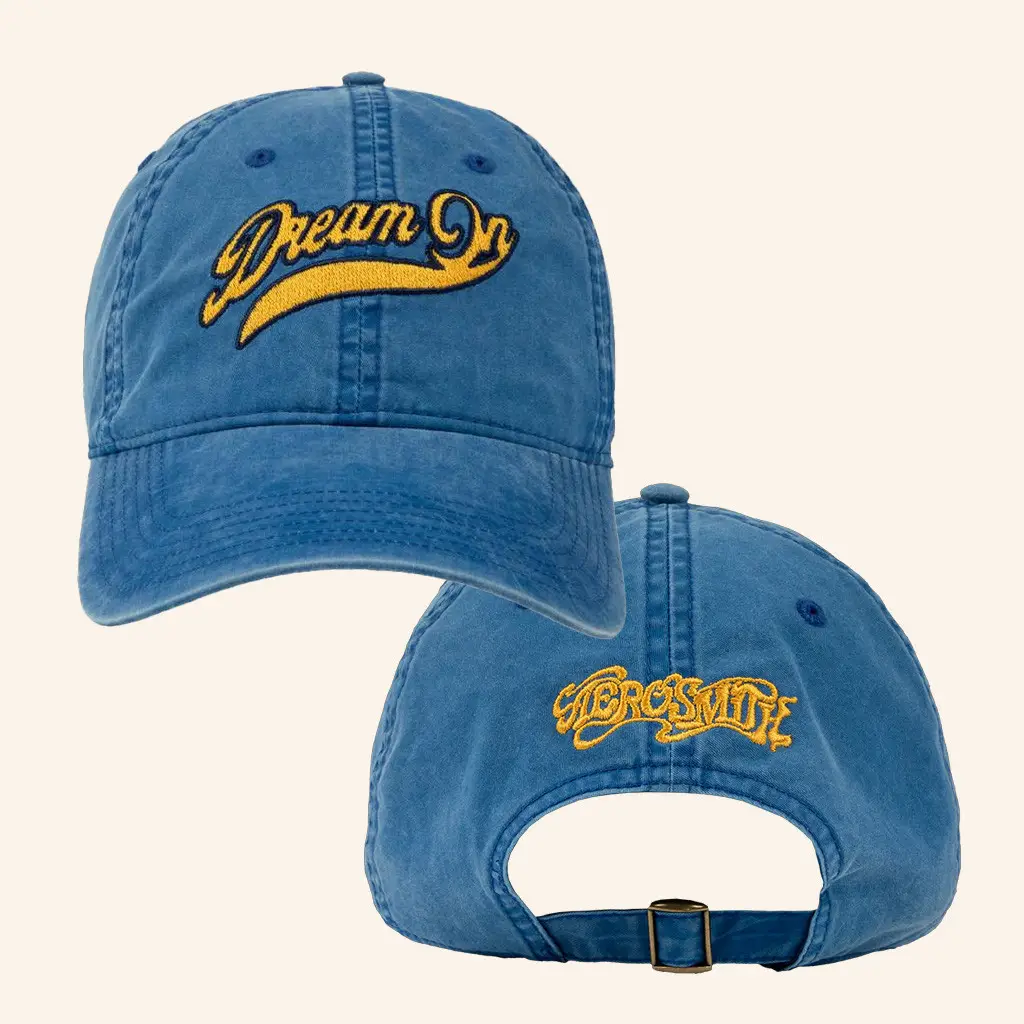 Aerosmith Merch Dream On Legacy Embroidered Hat Best Birthday Gift For Husband -WearandDecor