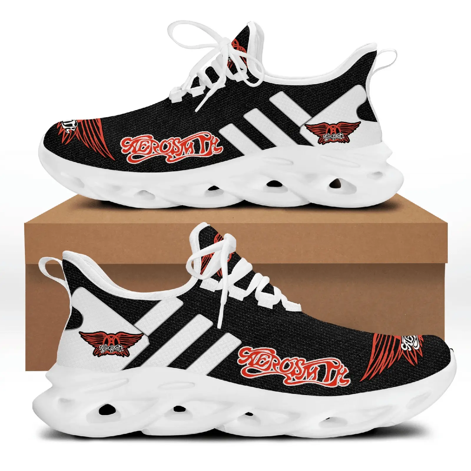 Aerosmith Music 3 Gifts For Fans Running Shoes Max Soul Sneakers