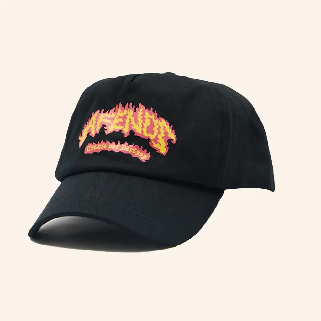 Afends Merch Flame On Black Hat Christmas Present Ideas For Brother -WearandDecor