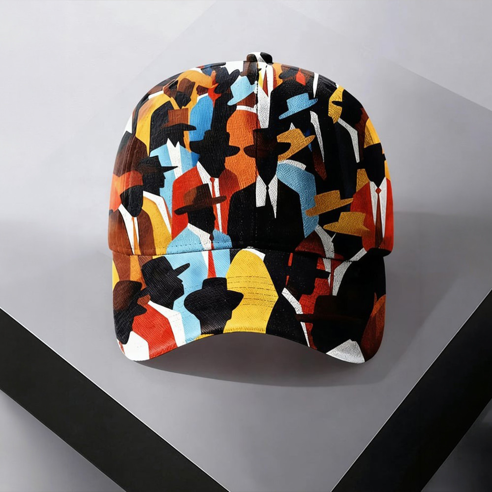 African American Art Hat Black History Month Baseball Cap Gift Idea For Supporter