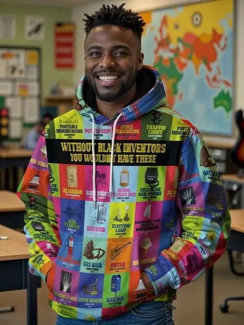African American Hoodie Without Black Inventors Black History Apparel Gift For Him