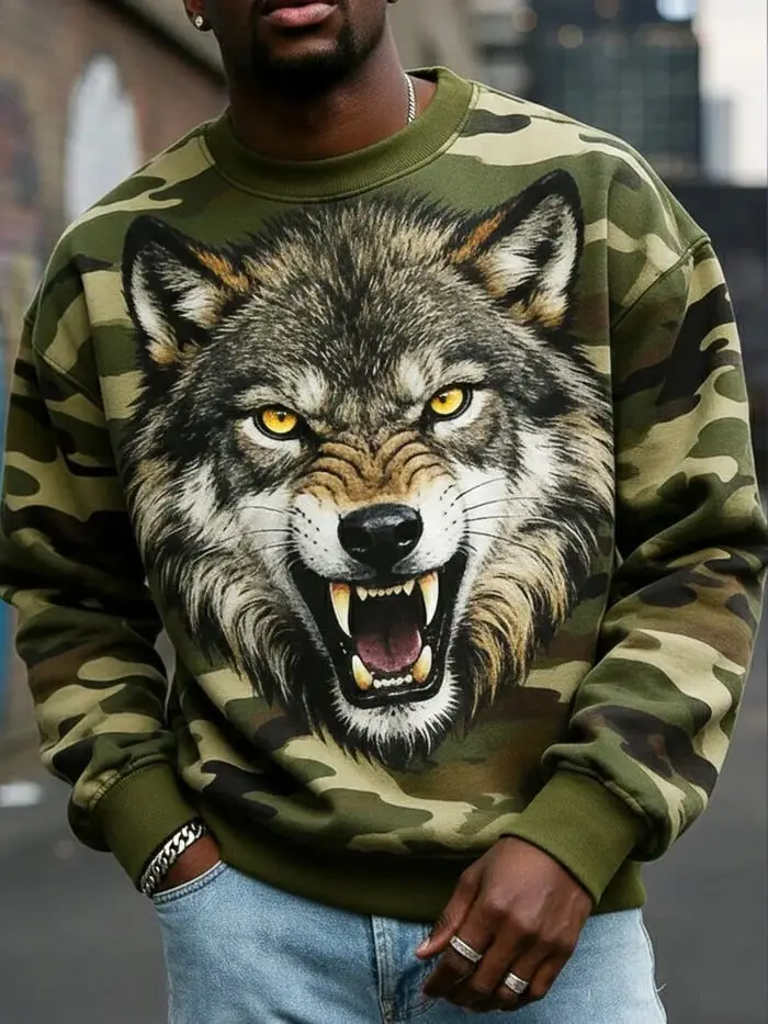 African American Men's Culturally Confident Crewneck Sweatshirt Black History Apparel