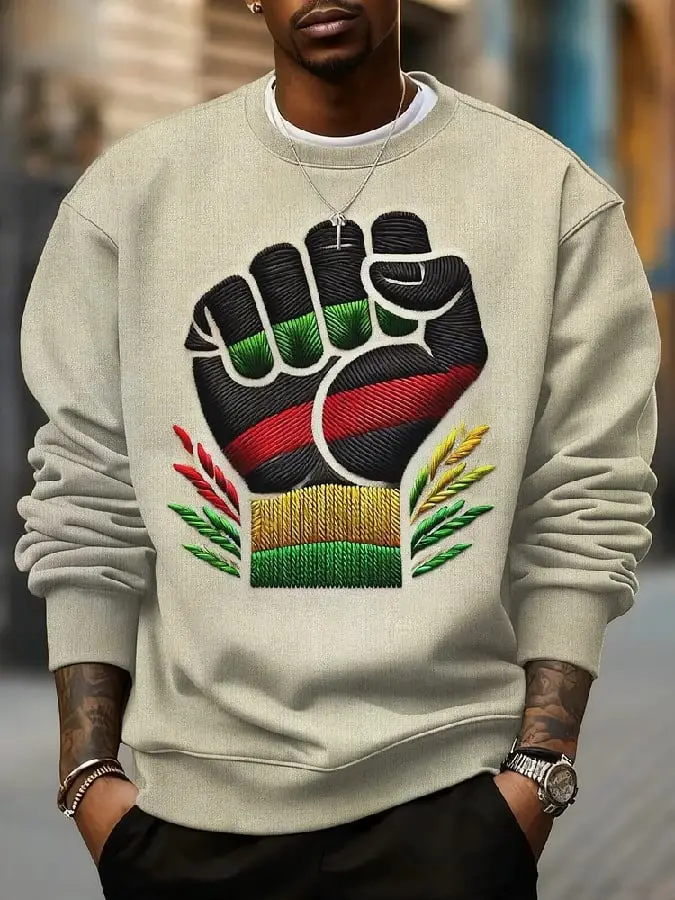 African American Sweatshirt Celebrating Black History Clothes Great Cultural Gift African American Sweatshirt Celebrating Black History Clothes Great Cultural Gift - Image 1