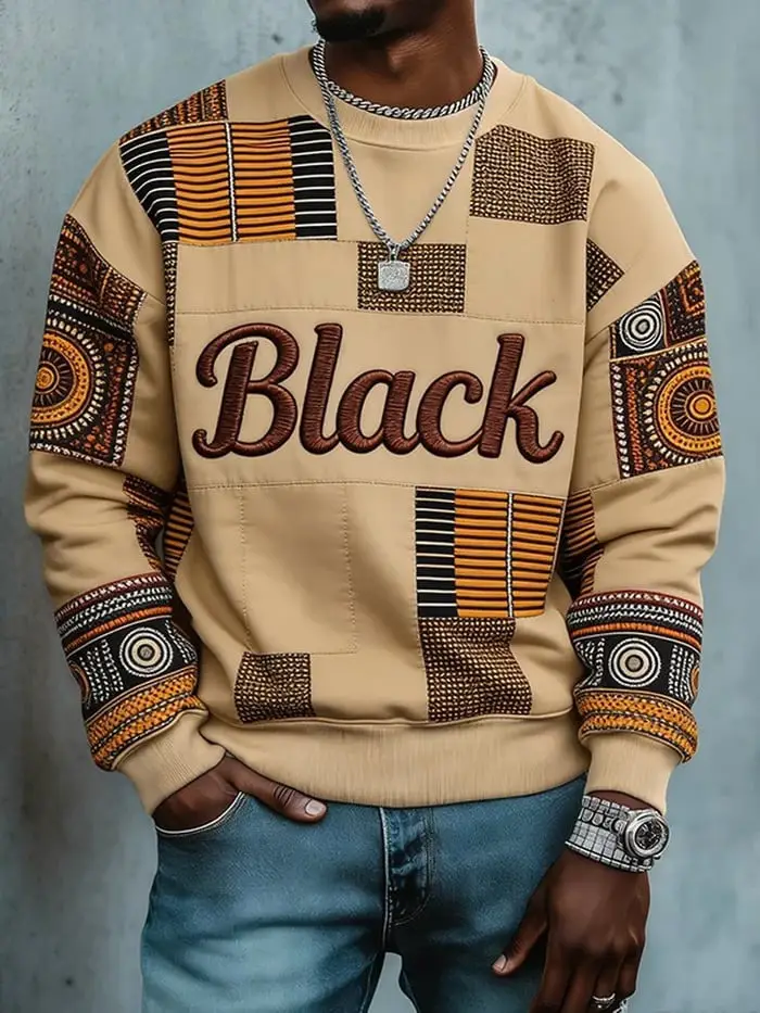 African American Sweatshirt Celebrating Black History Clothes Unique Gift For Him