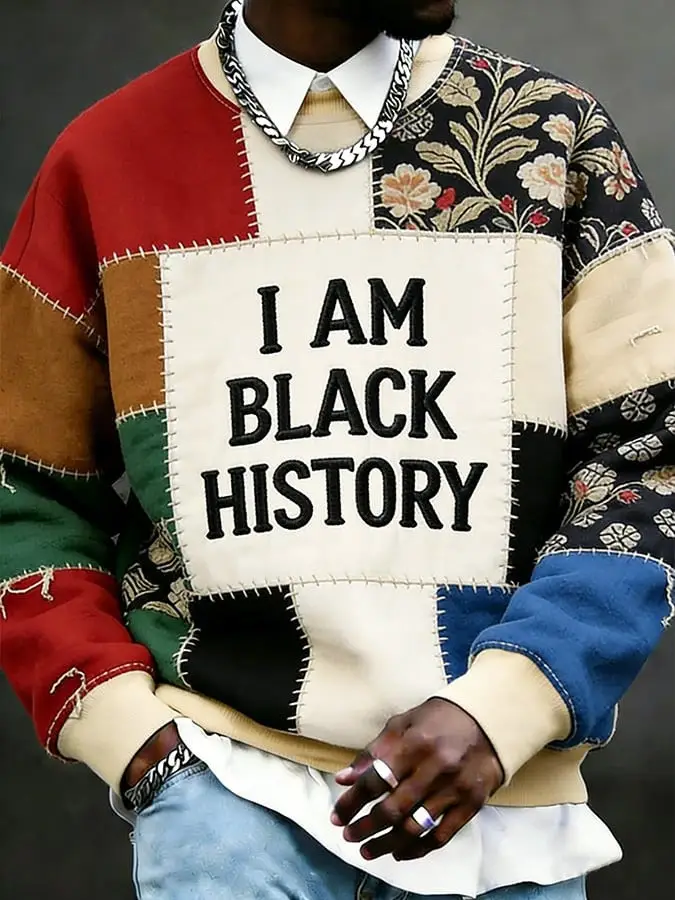 African American Sweatshirt I Am Black History Clothes Unique Gift For Him