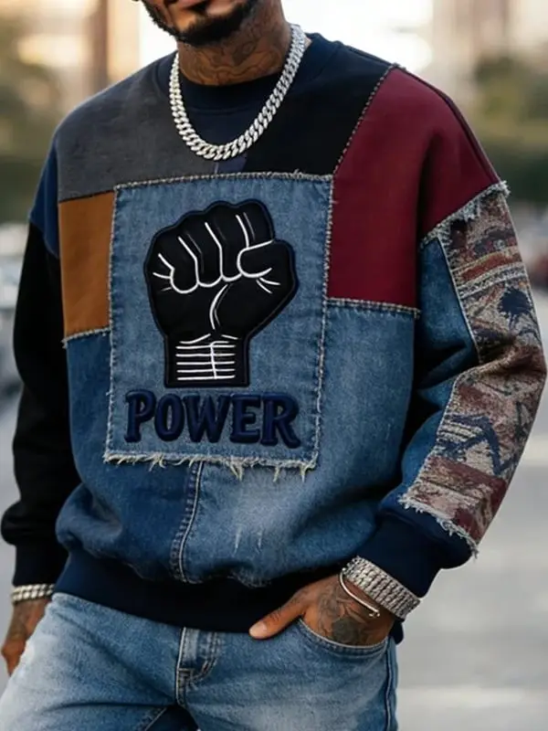 African American Sweatshirt Love Culturally Confident Clothes Great Gift For Men's