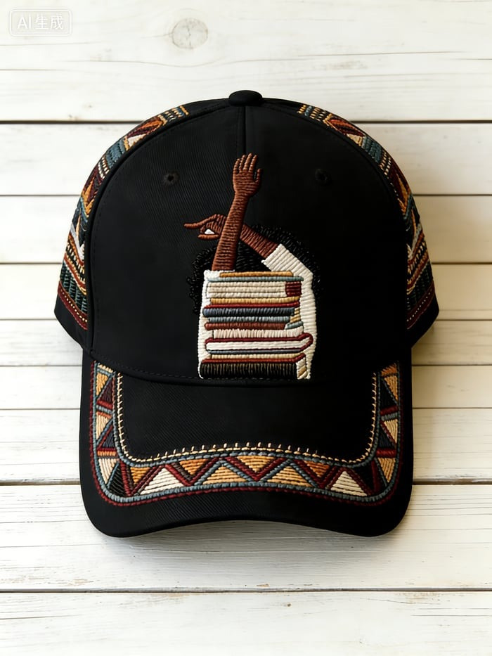African Cultural Black History Print Cap Melanin Pride Outfit Gift for Wife