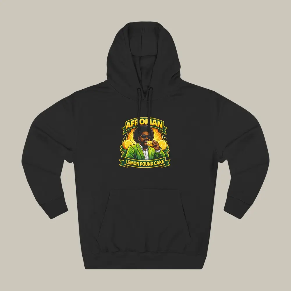 Afroman Lemon Pound Cake Hoodie Afroman Music Apparel Fan Gift For Him Afroman Lemon Pound Cake Hoodie Afroman Music Apparel Fan Gift For Him - Image 1