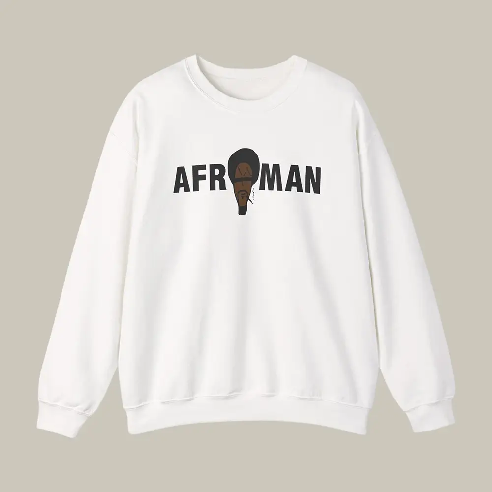 Afroman Portrait Graphic Sweatshirt Rap Music Apparel Best Present For Afroman Lovers
