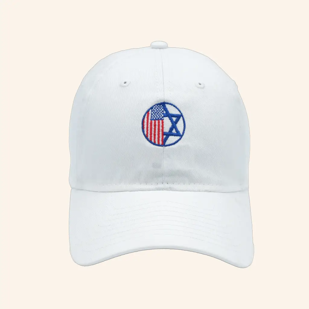 AIPAC Merch USA Israel Seal Embroidered Hat Gifts For Israel Supporters -WearandDecor