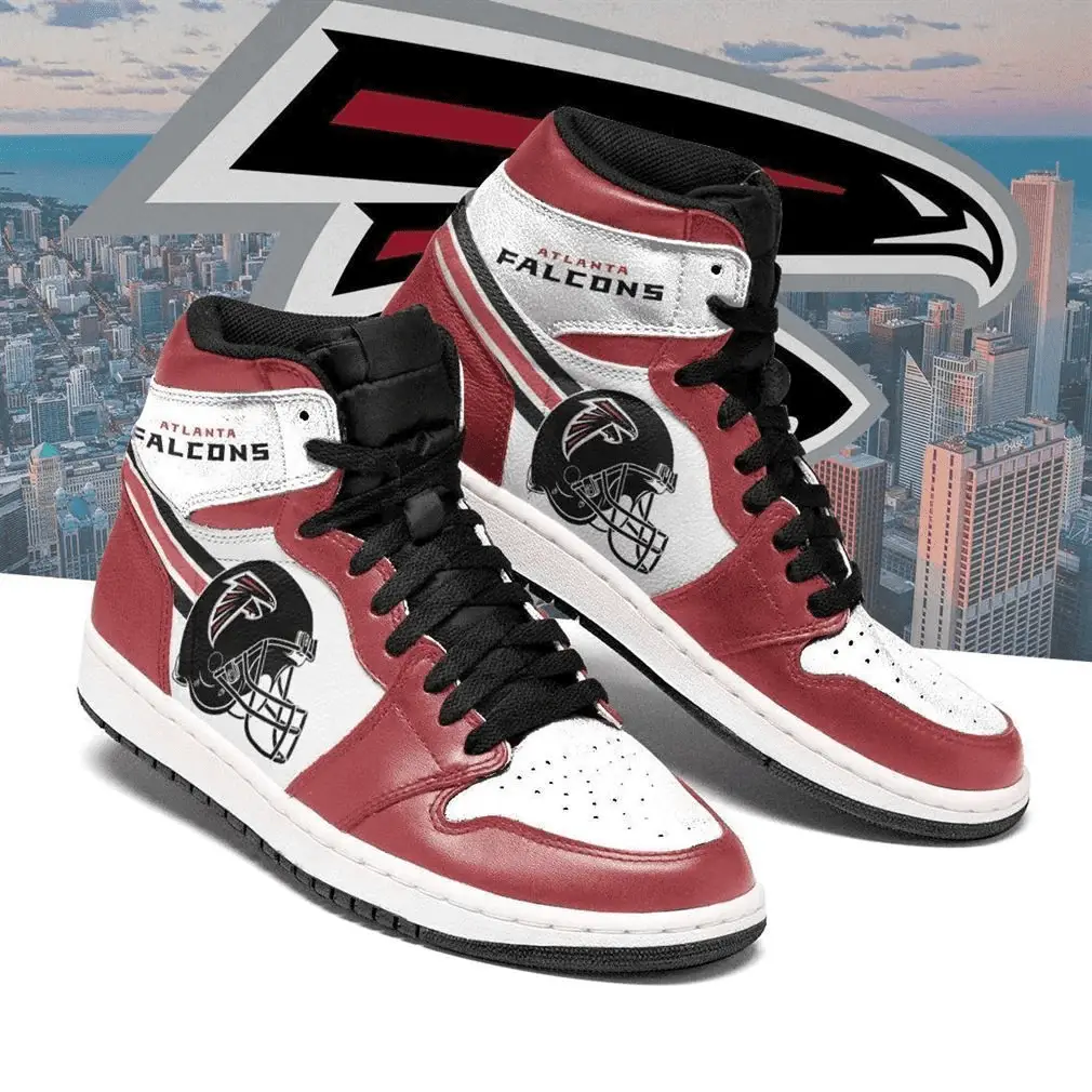 Air JD Hightop Shoes Atlanta Falcons Custom Shoes Sneakers JD Sneakers High