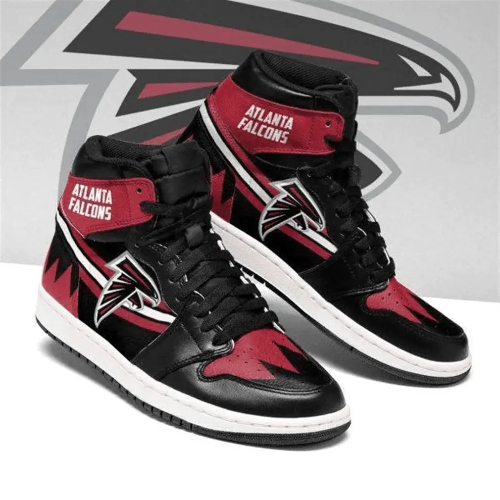 Air JD Hightop Shoes Atlanta Falcons Custom Shoes Sneakers JD Sneakers High Perfect Gift For Fan Air JD Hightop Shoes Atlanta Falcons Custom Shoes Sneakers JD Sneakers High Perfect Gift For Fan - Image 1