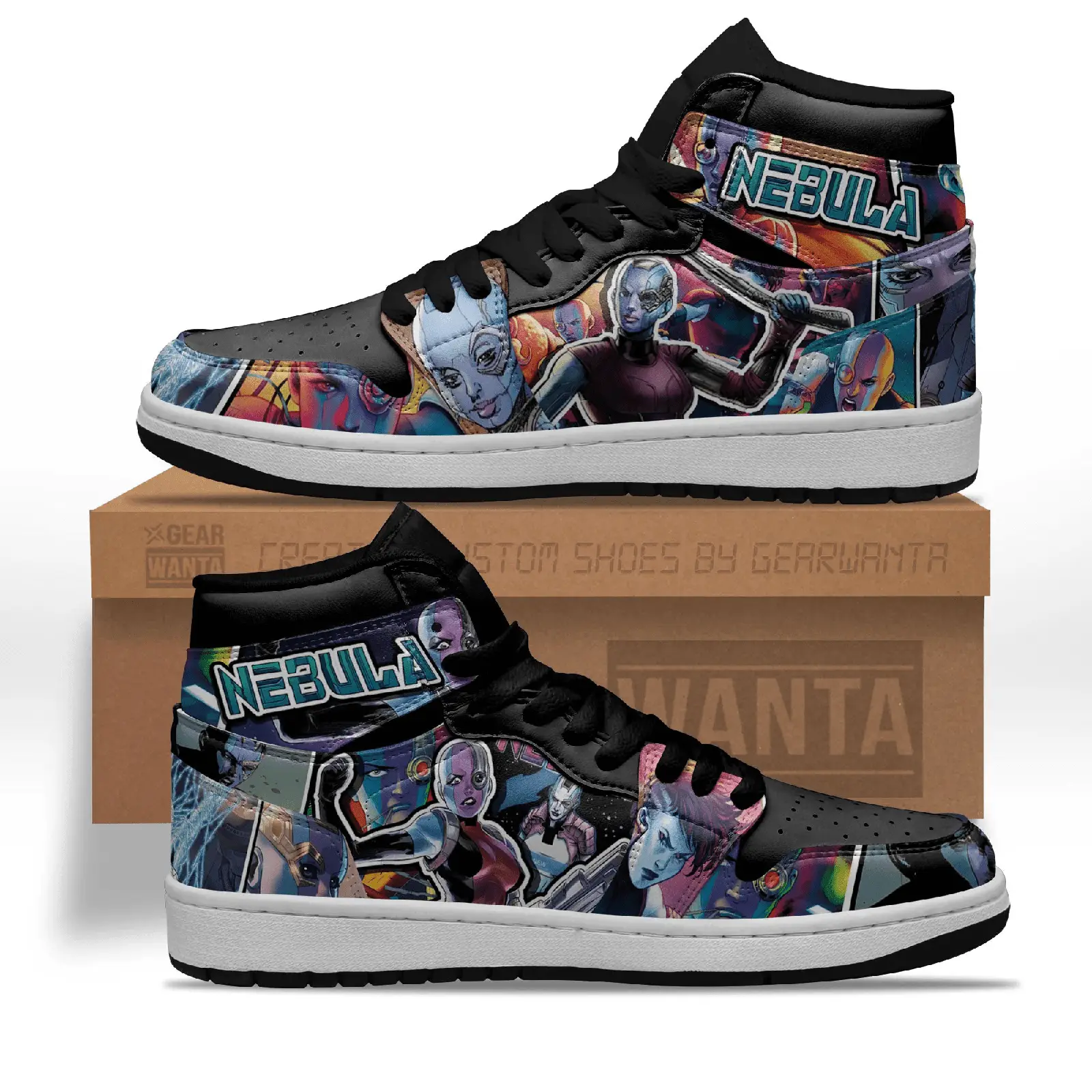 Air JD Hightop Shoes Avenger Nebula J1 Shoes Custom