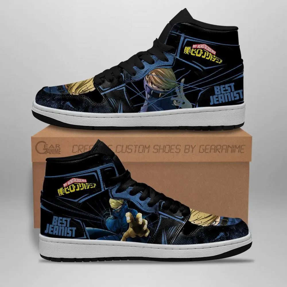 Air JD Hightop Shoes Best Jeanist JD1s Sneakers My Hero Academia Anime Custom Shoes Air JD Hightop Shoes Best Jeanist JD1s Sneakers My Hero Academia Anime Custom Shoes - Image 1