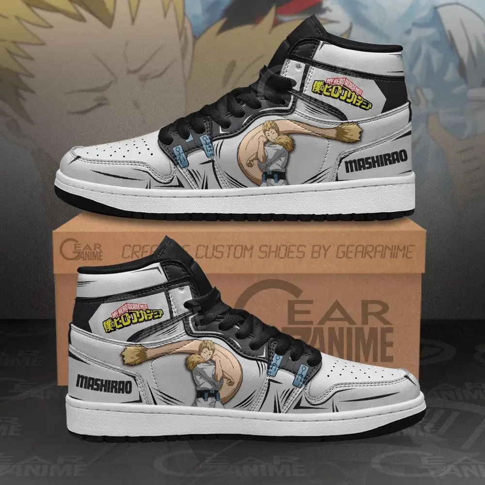 Air JD Hightop Shoes BNHA Mashirao Ojiro JD1s Sneakers Custom My Hero Academia Anime Shoes Air JD Hightop Shoes BNHA Mashirao Ojiro JD1s Sneakers Custom My Hero Academia Anime Shoes - Image 1