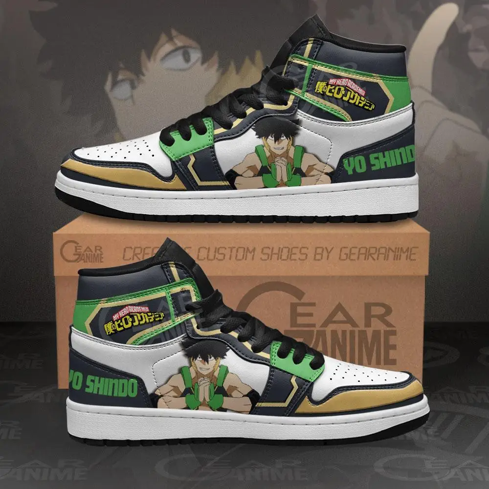 Air JD Hightop Shoes BNHA Yo Shindo JD1s Sneakers Custom My Hero Academia Anime Shoes Air JD Hightop Shoes BNHA Yo Shindo JD1s Sneakers Custom My Hero Academia Anime Shoes - Image 1