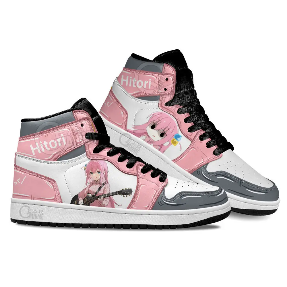 Air JD Hightop Shoes Bocchi the Rock Hitori Gotoh Custom Anime Shoes MN0901