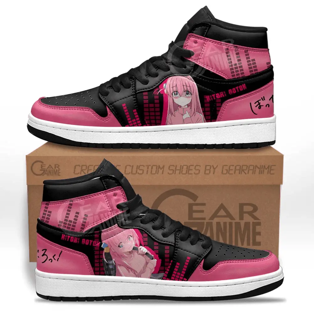 Air JD Hightop Shoes Bocchi the Rock Hitori Gotoh Custom Anime Shoes MV2712