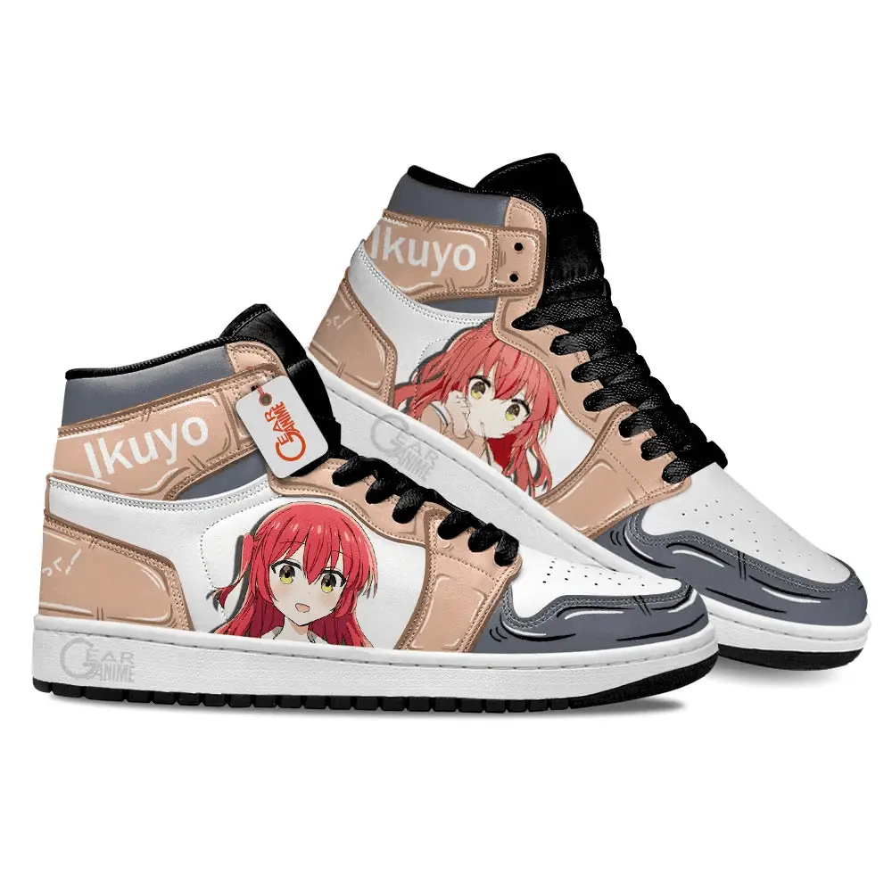 Air JD Hightop Shoes Bocchi the Rock Ikuyo Kita Custom Anime Shoes MN0901
