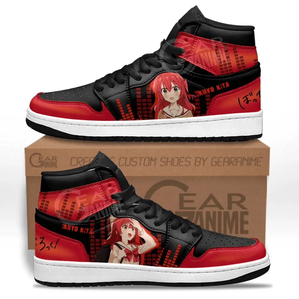 Air JD Hightop Shoes Bocchi the Rock Ikuyo Kita Custom Anime Shoes MV2712