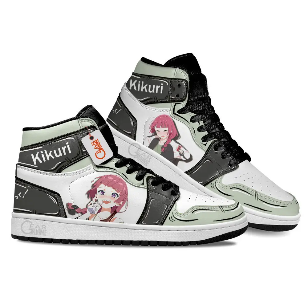 Air JD Hightop Shoes Bocchi the Rock Kikuri Hiroi Custom Anime Shoes MN0901
