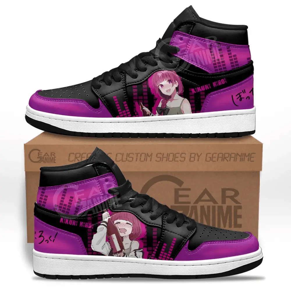 Air JD Hightop Shoes Bocchi the Rock Kikuri Hiroi Custom Anime Shoes MV2712