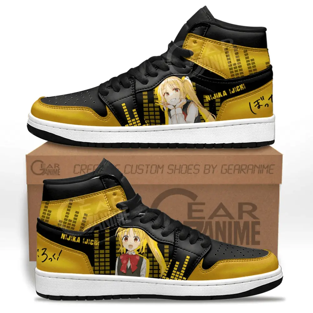 Air JD Hightop Shoes Bocchi the Rock Nijika Ijichi Custom Anime Shoes MV2712