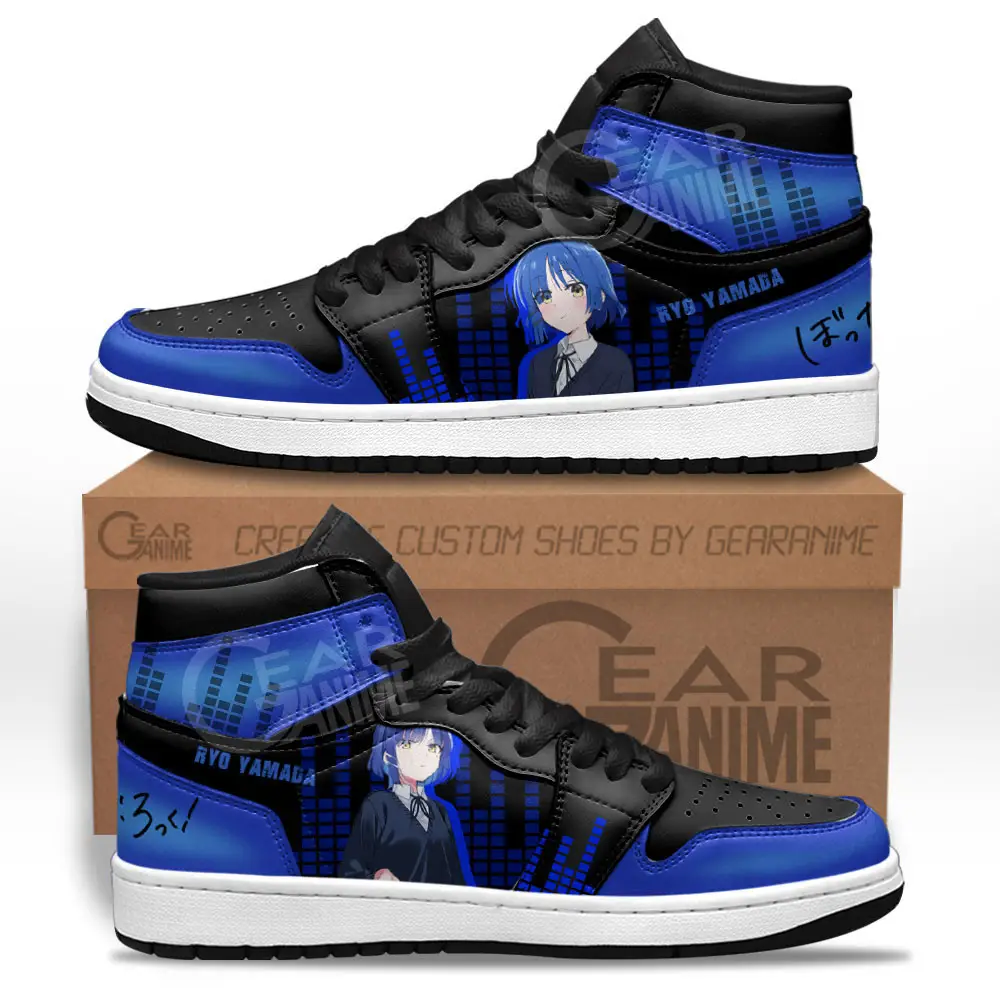 Air JD Hightop Shoes Bocchi the Rock Ryo Yamada Custom Anime Shoes MV2712