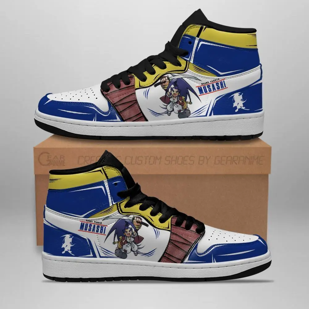 Air JD Hightop Shoes Brave Fencer Musashi JD1s Sneakers Custom Gamer JD1s Sneakers Great Gift For Fans Air JD Hightop Shoes Brave Fencer Musashi JD1s Sneakers Custom Gamer JD1s Sneakers Great Gift For Fans - Image 1