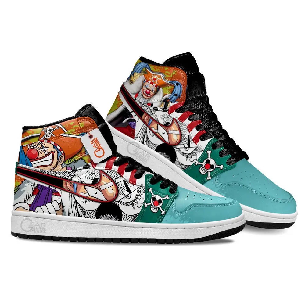 Air JD Hightop Shoes Buggy Anime Shoes Custom Sneakers MN2102 Air JD Hightop Shoes Buggy Anime Shoes Custom Sneakers MN2102 - Image 1