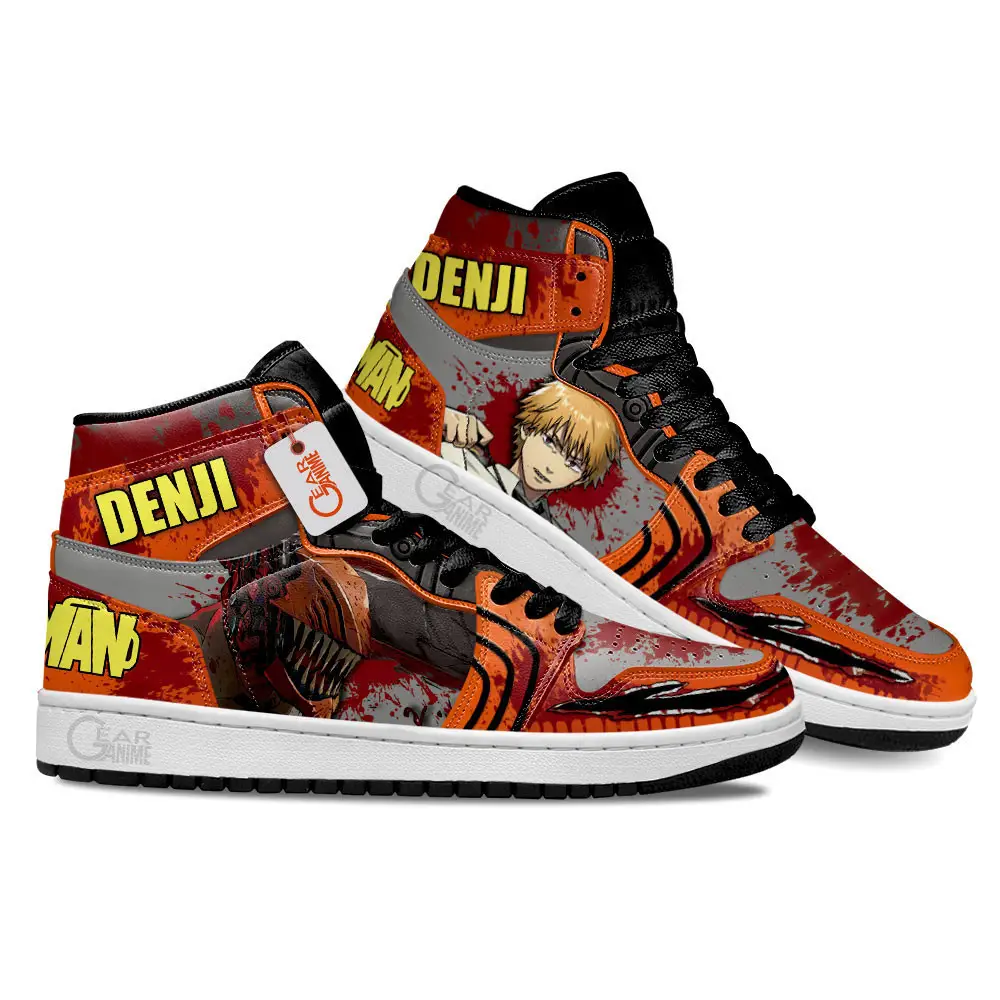 Air JD Hightop Shoes Chainsaw Man Denj Custom Anime Shoes MN17032