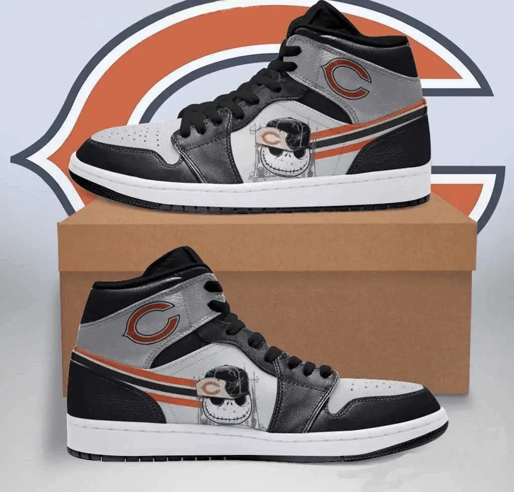 Air JD Hightop Shoes Chicago Bears Custom Shoes Sneakers JD Sneakers Air JD Hightop Shoes Chicago Bears Custom Shoes Sneakers JD Sneakers - Image 1