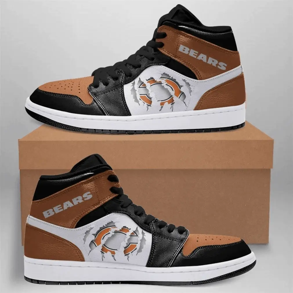 Air JD Hightop Shoes Chicago Bears Sneaker Outdoor Shoes JD Sneakers